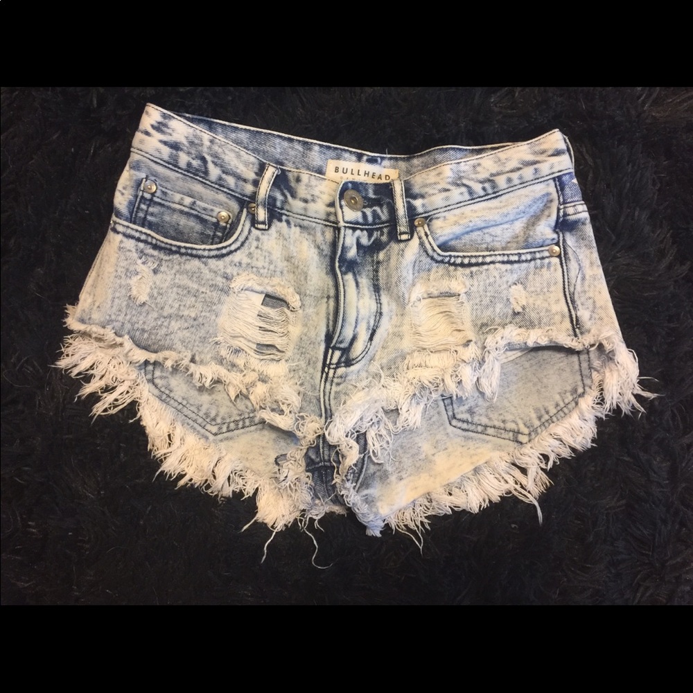 High waisted American flag/Fourth of July shorts